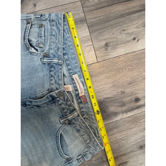 Aeropostale VTG Womens Riley Skinny Flare Jeans Size 9/10 Short 99% Cotton - Picture 9 of 13